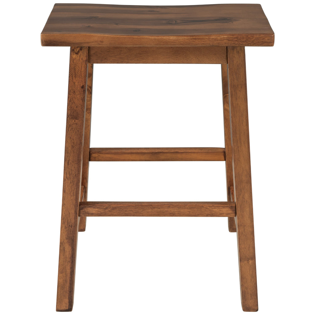 TOPMAX Rustic 3-piece Stationary Kitchen Island Set with Butcher Block and Seating, Walnut and Cream White
