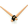 Tan Matte Acrylic Straight Taper Set 2G to 00G