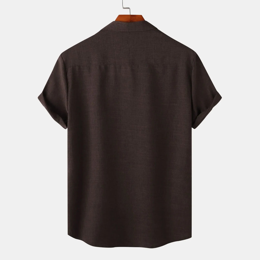 Button Up Short Sleeve Shirt