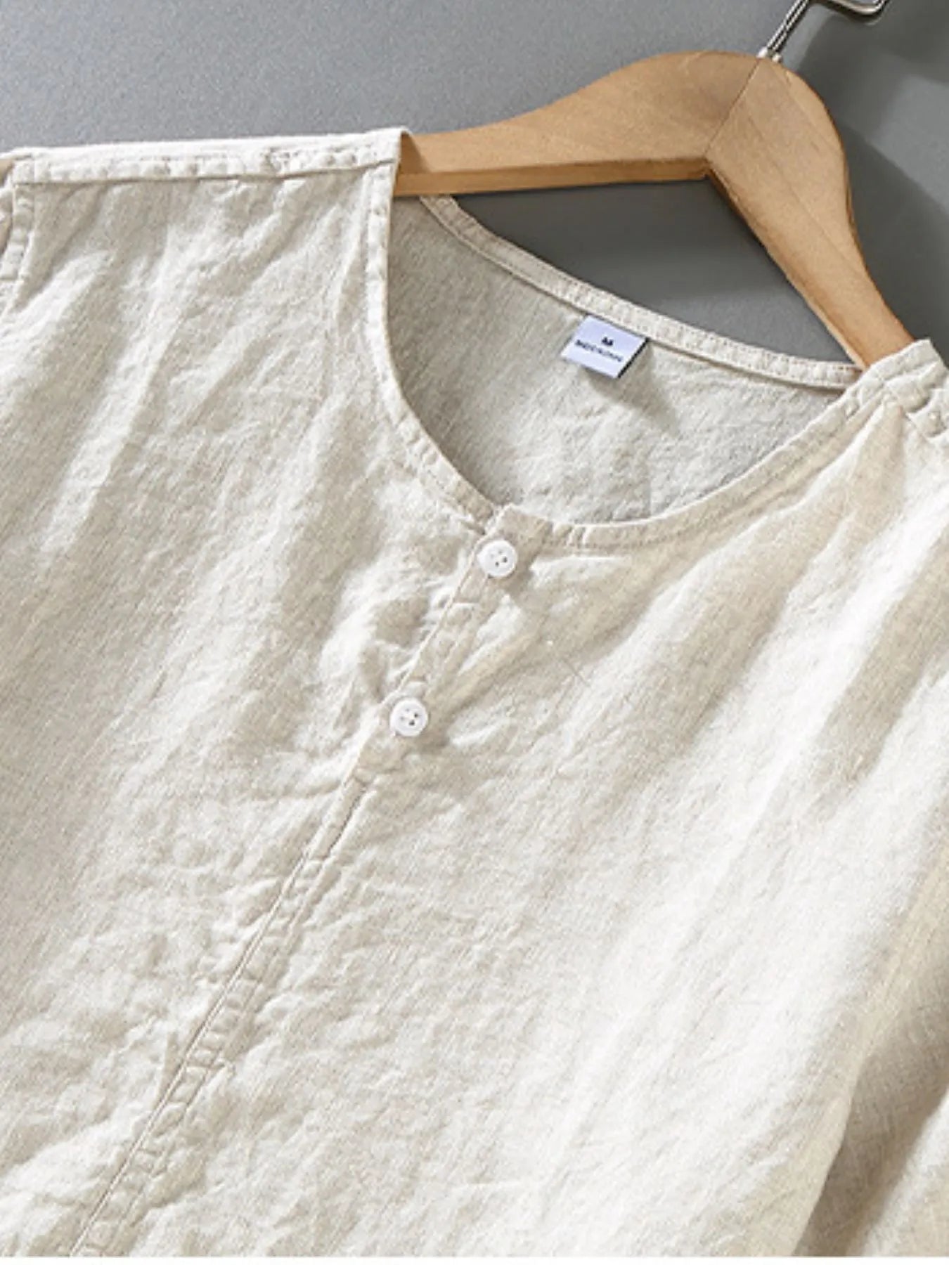 Round Neck Short Sleeve Blouse