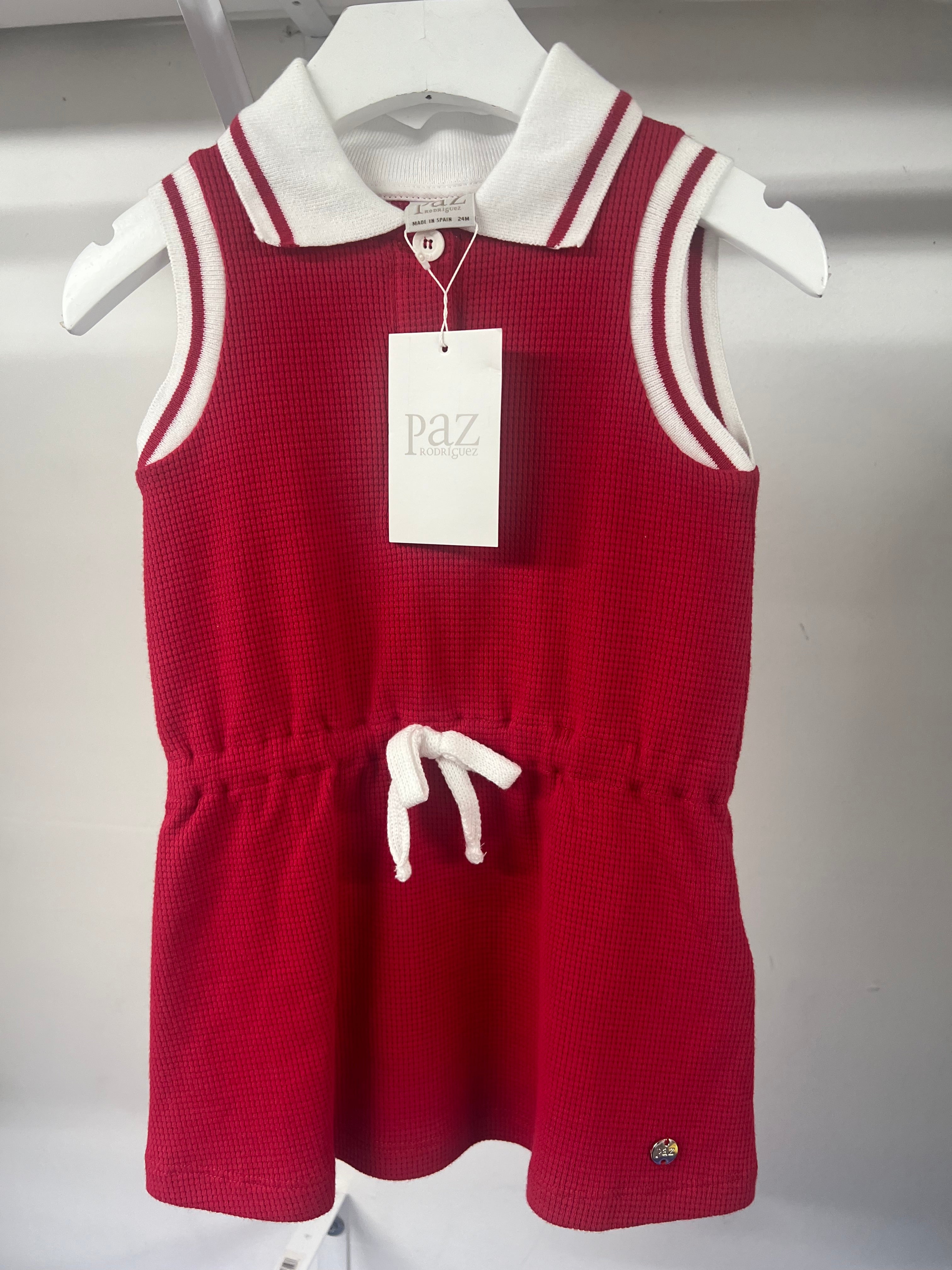 Paz Rodriguez Rias Knit Infant Girl Dress 004-192498