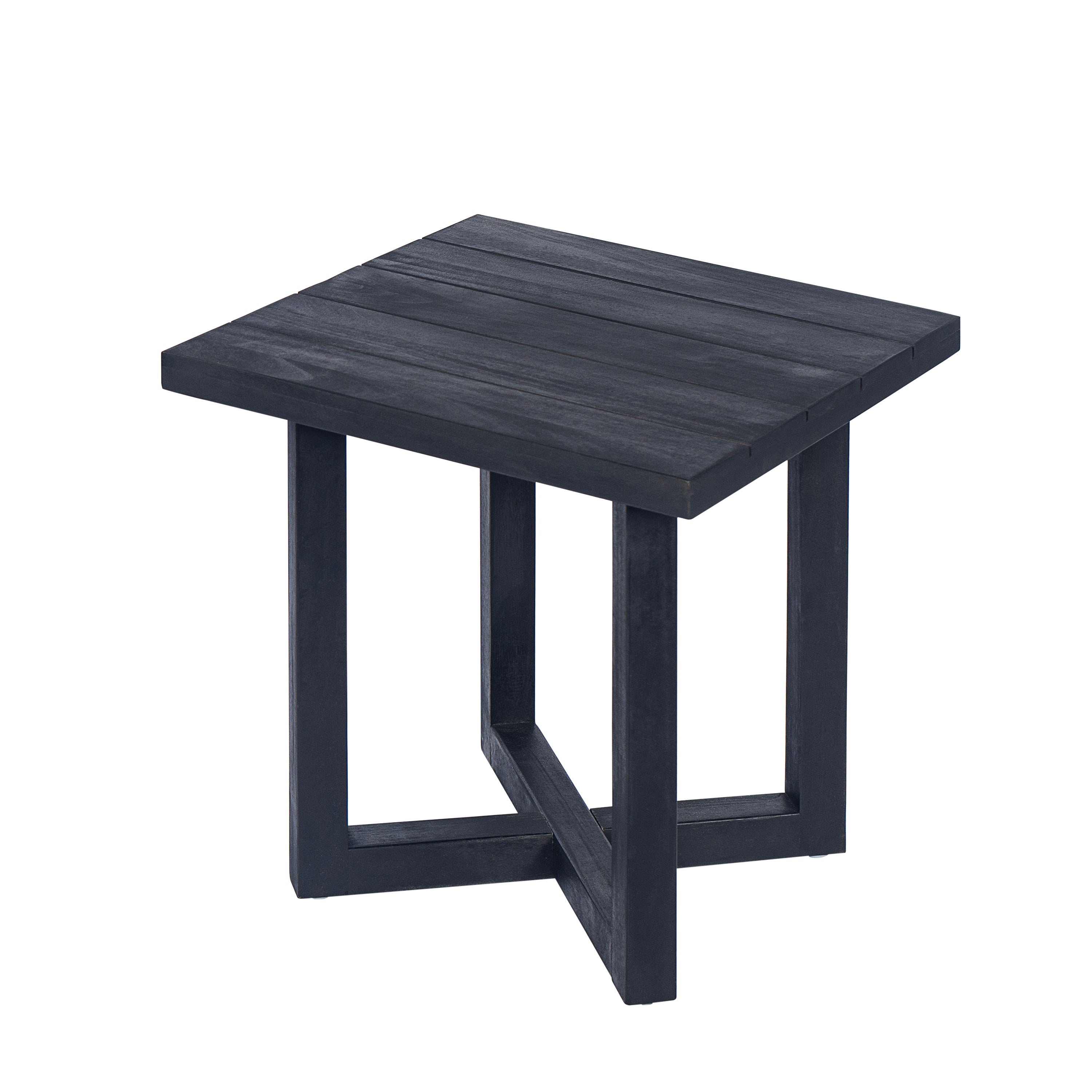 ELLA SQUARE SIDE TABLE, Black