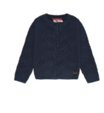 Stains & Stories - Girls Cardigan, Indigo