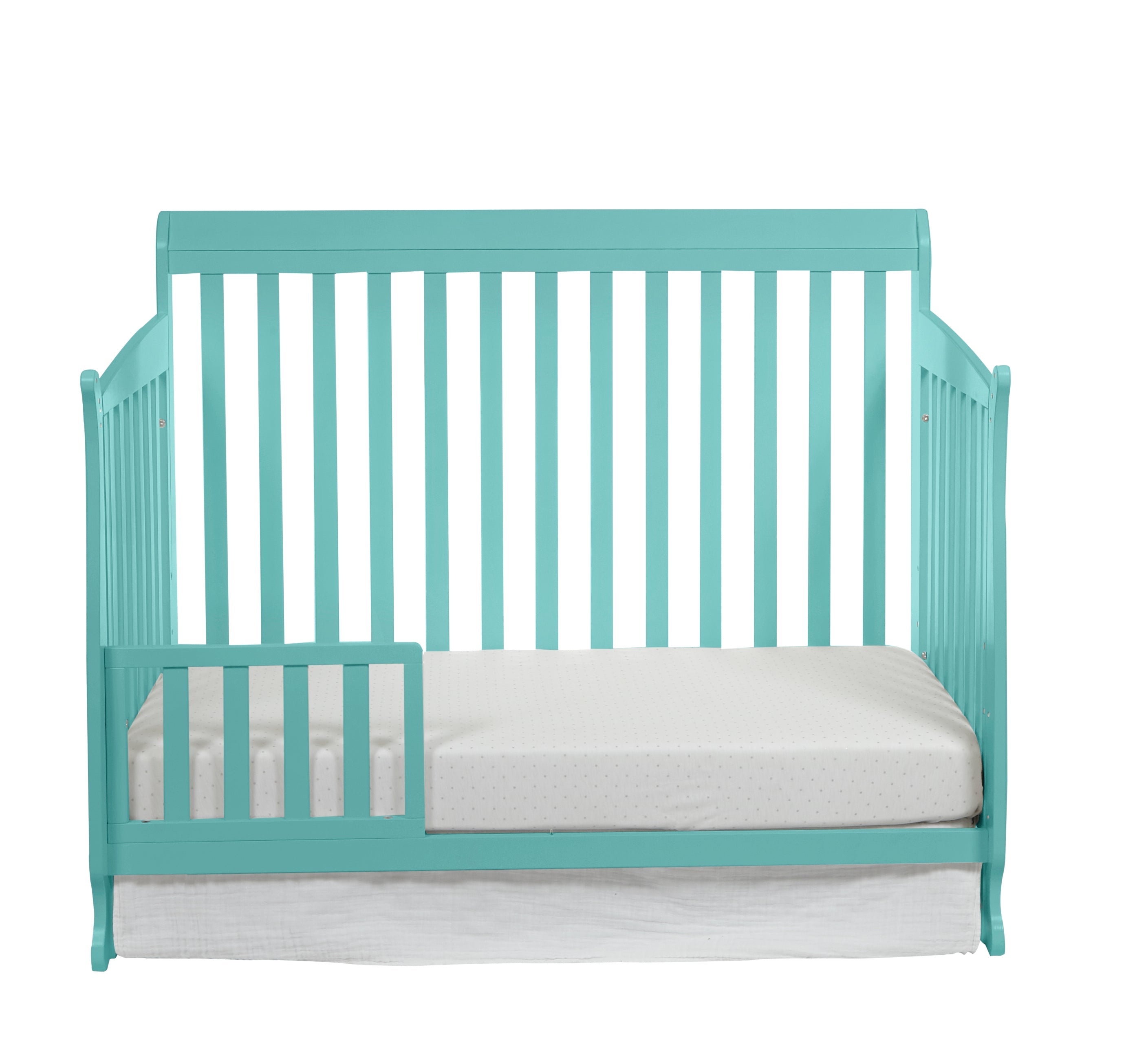 Riley 4-in-1 Convertible Crib Turquoise