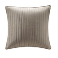 Cotton Quilted Euro Sham Taupe Euro Sham