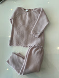 PAZ 103-113158SET KNIT NEWBOR SWEATER 003-113158 +