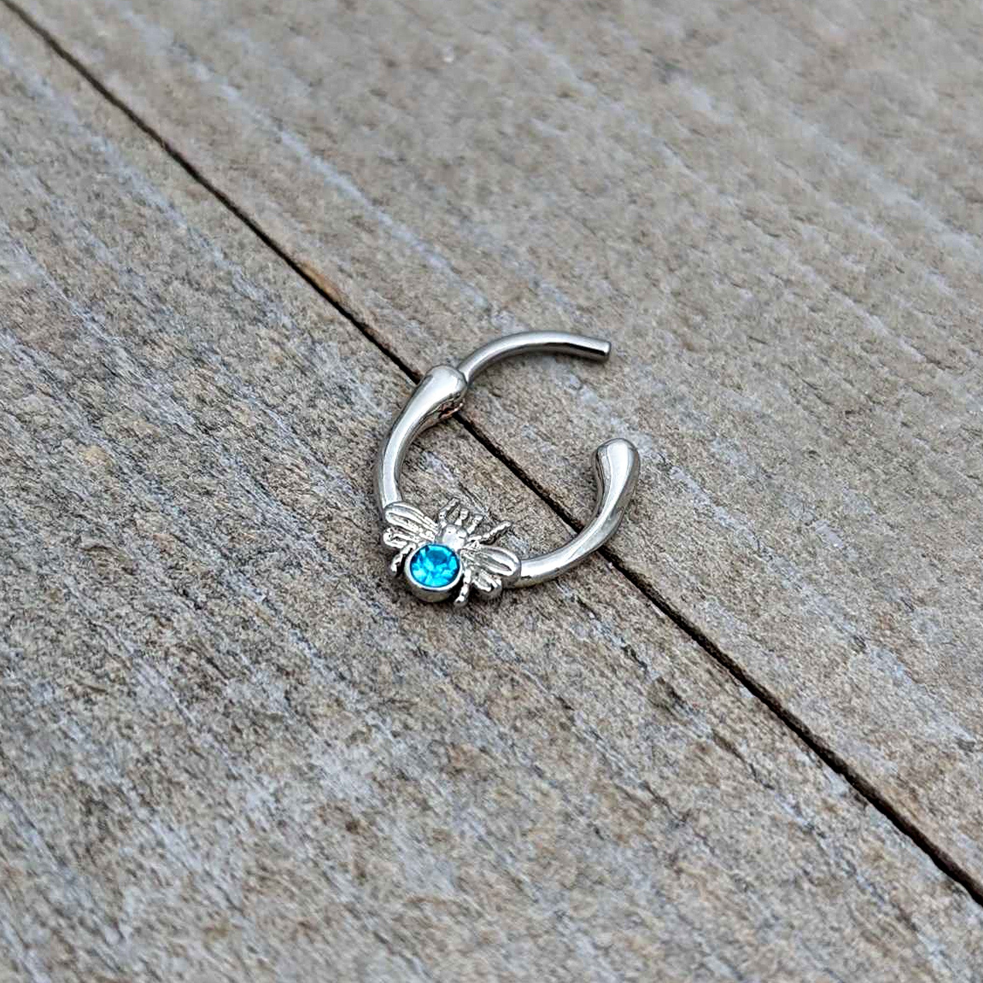 16G 5/16 Blue Gem Ultra Fly Cartilage Clicker