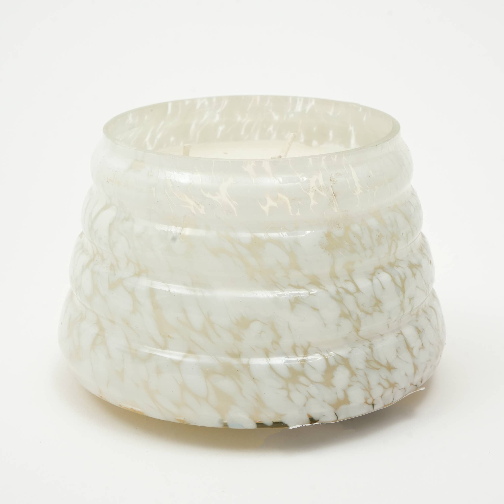 Pastel Whisper Scented Wax Candle- White
