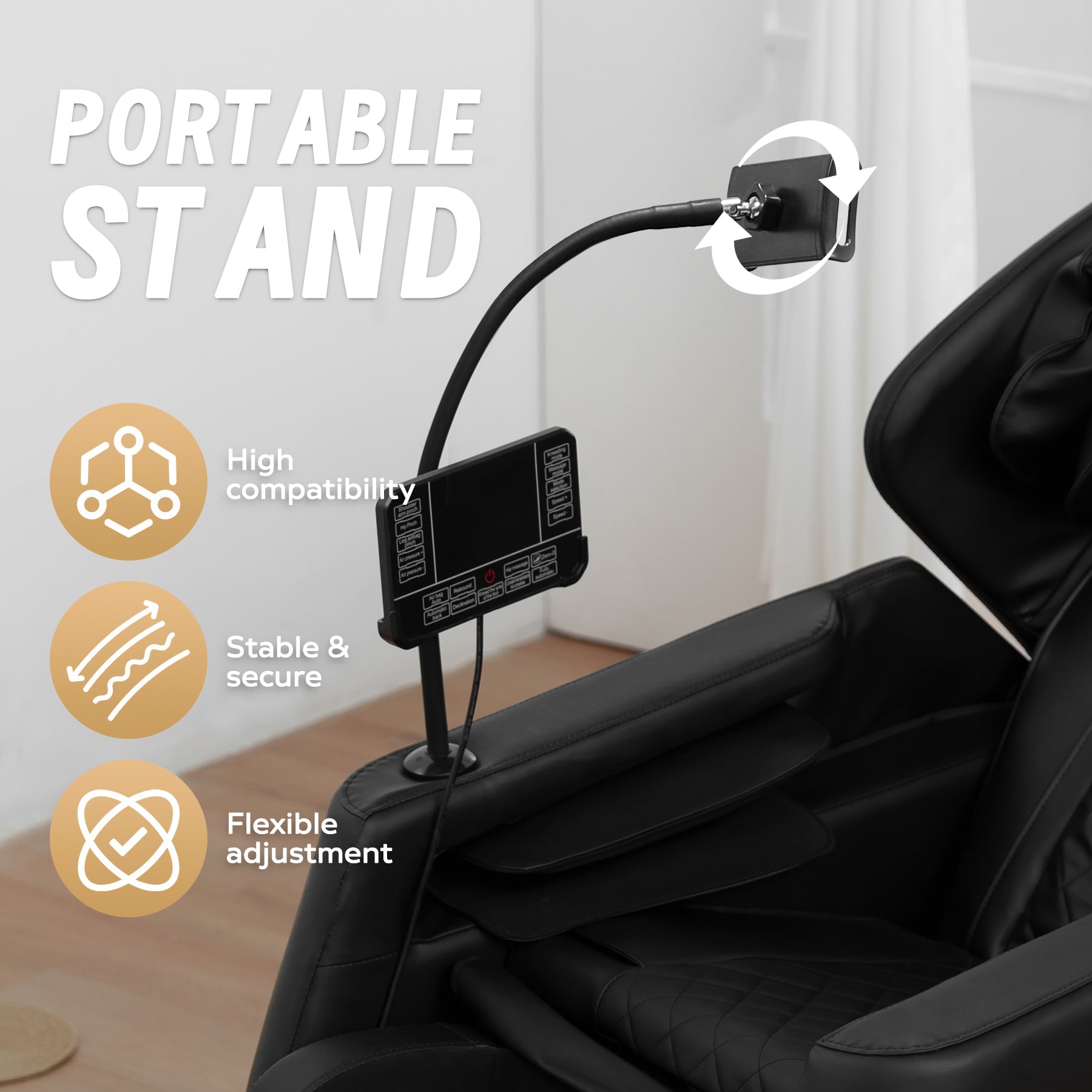 Massage Chair Recliner with Zero Gravity with Full Body Air Pressure