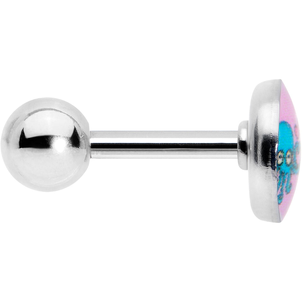16G 1/4 Loving Octopus Duo Cartilage Tragus Earring