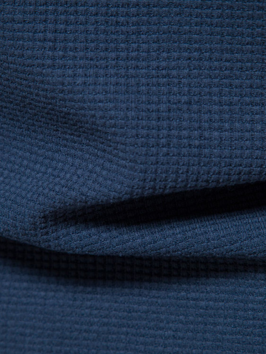 Waffle-Knit Short Sleeve T-Shirt