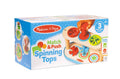 Melissa & Doug - Match & Push Spinning Tops