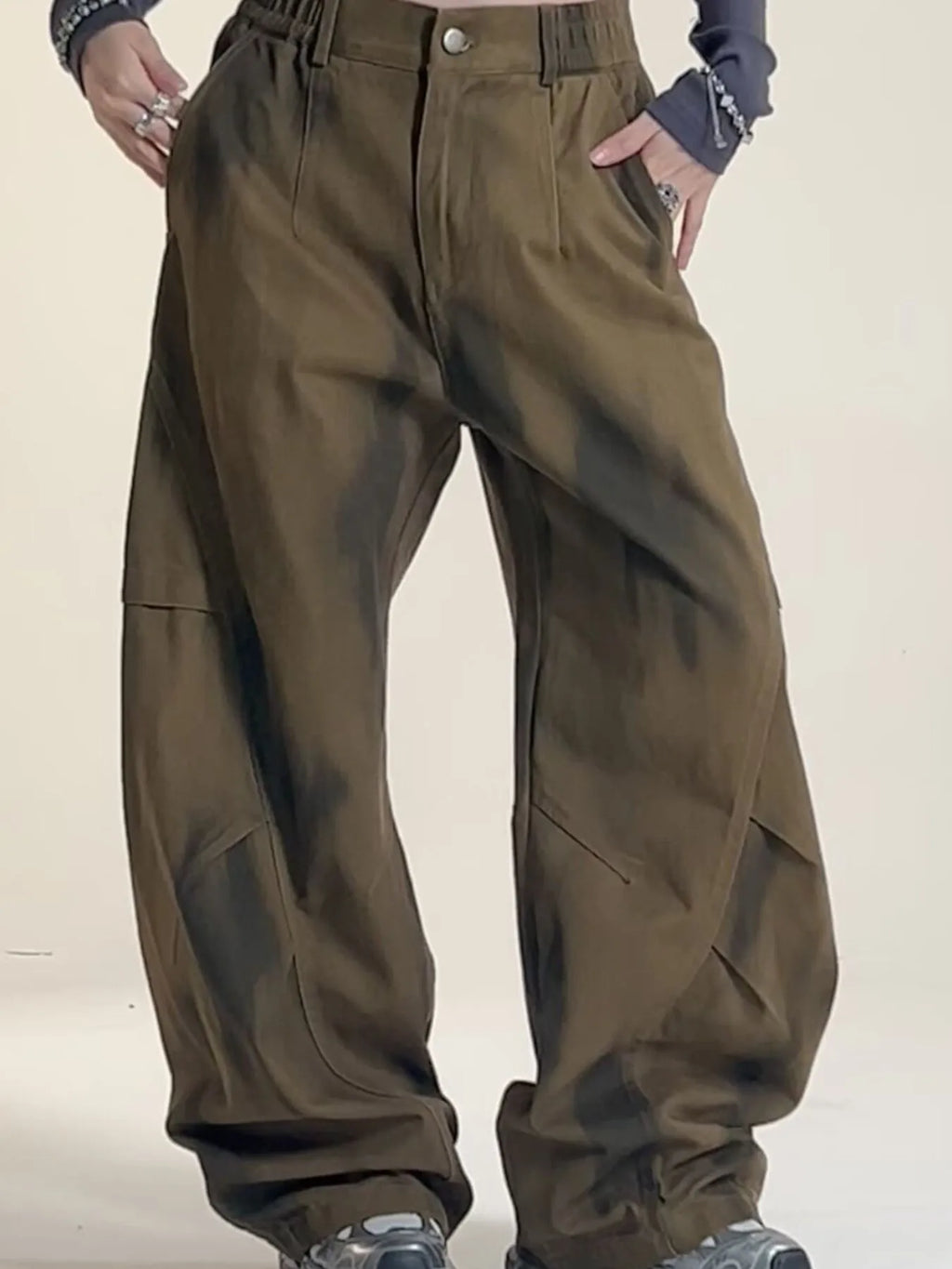 Wide Leg Casual Pants