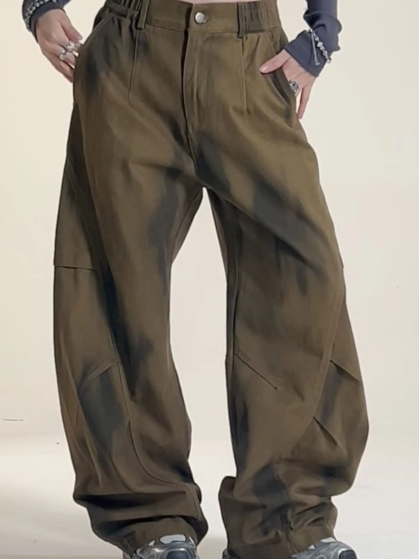 Wide Leg Casual Pants