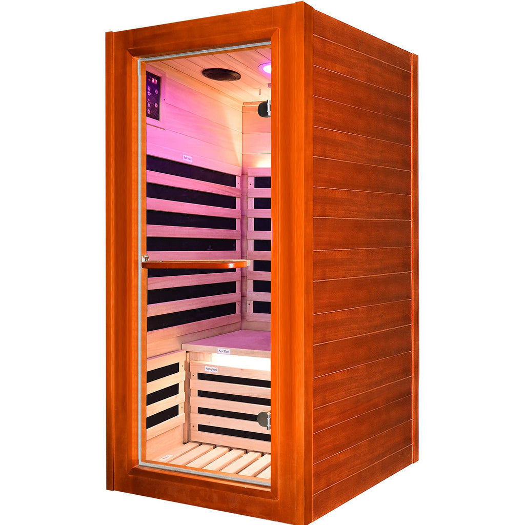 infrared sauna room single room