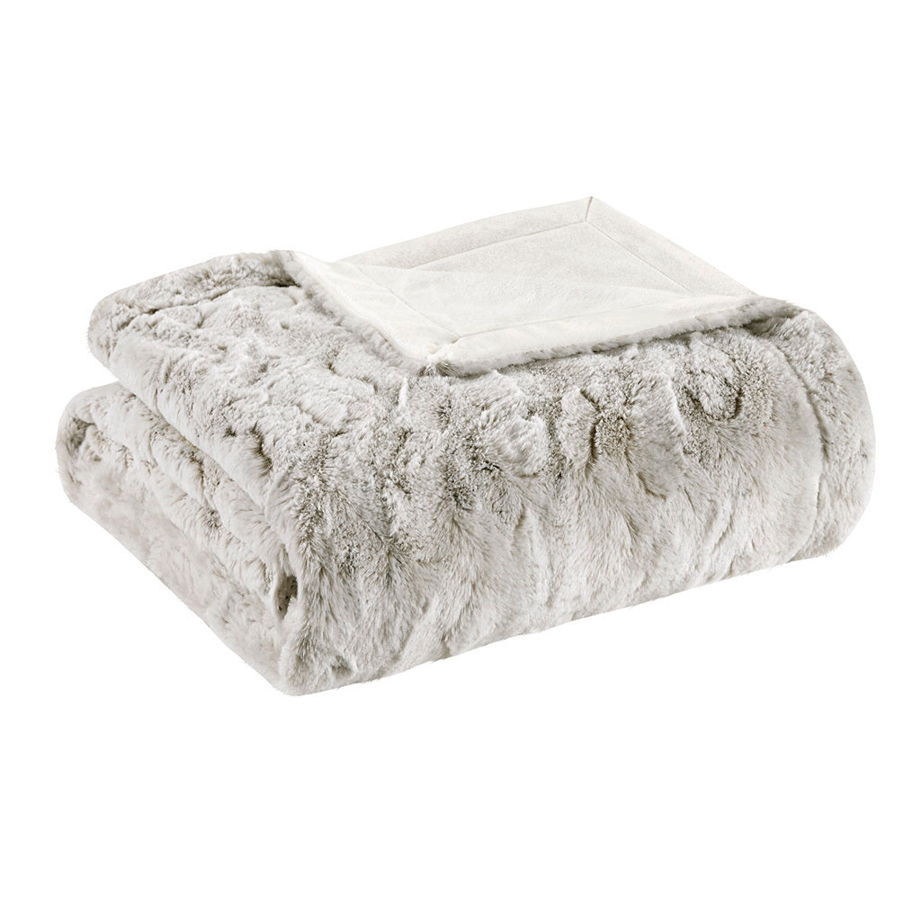 Oversized Faux Fur Throw
