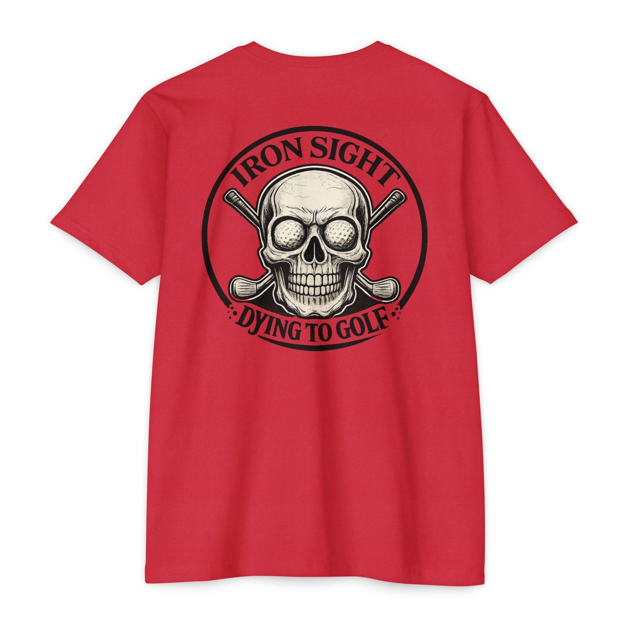 Dying to Golf Iron Sight Graphic T-Shirt