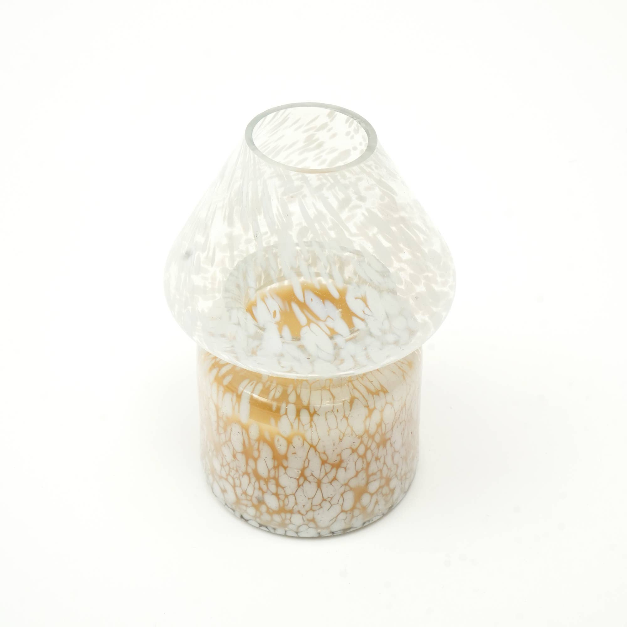 Dreamy Splutter Scented Wax Candle- White
