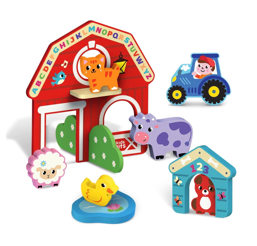 Kids Hits - Farm Wooden Set
