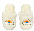 MINI DREAMERS
Cali Rainbow Fuzzy Slippers