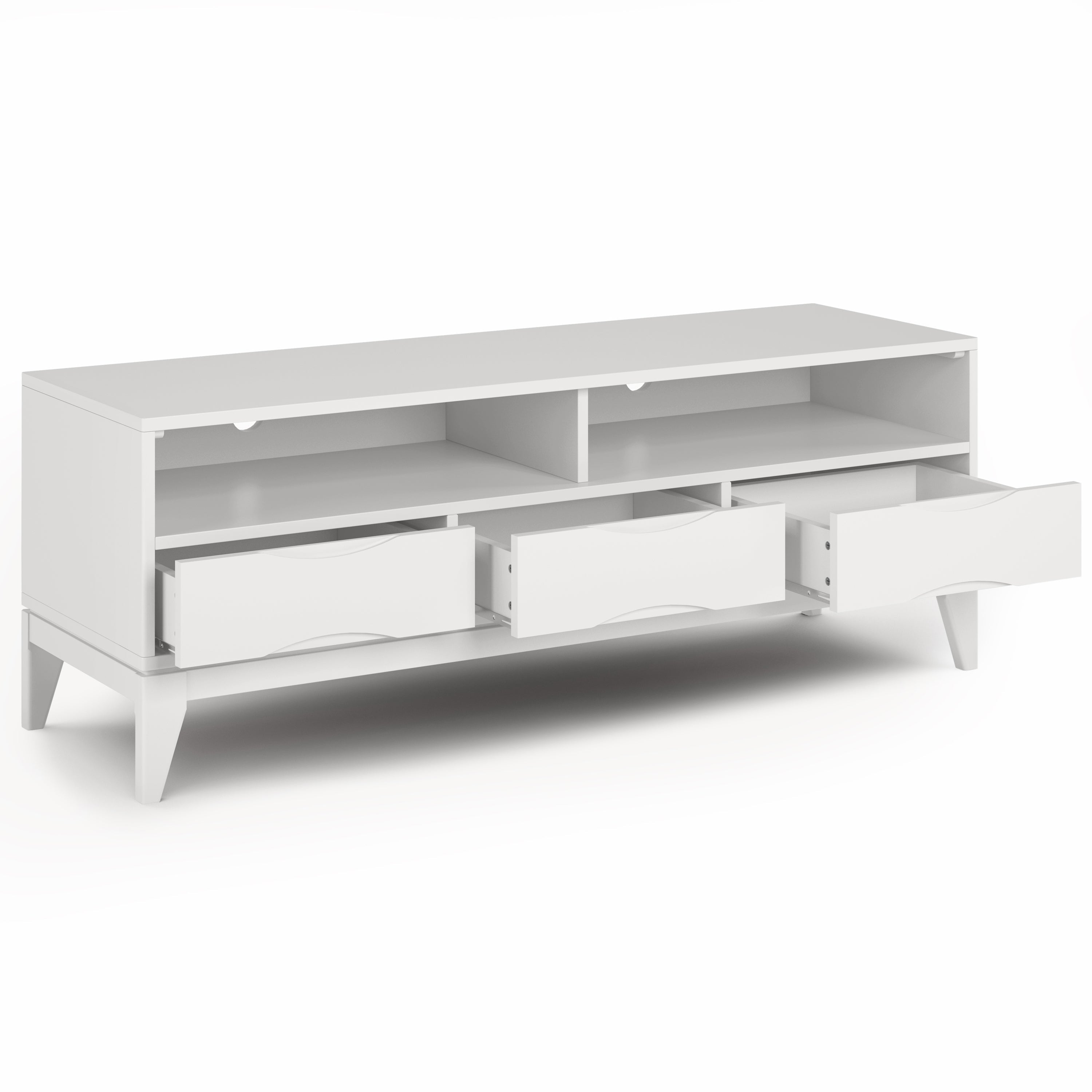 Harper - TV Media Stand - White