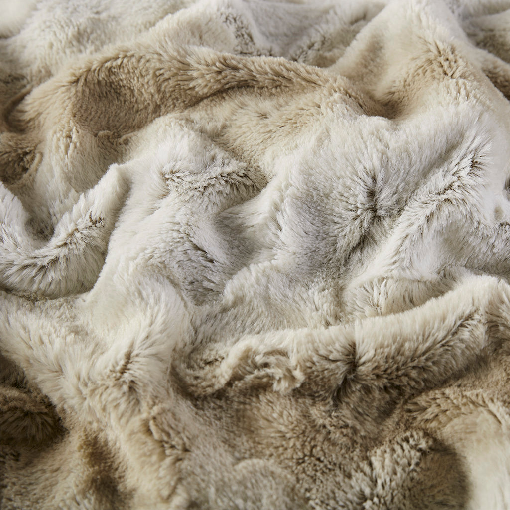 Oversized Faux Fur Throw