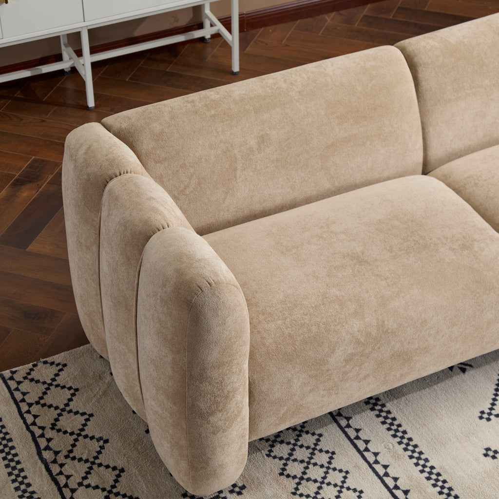 Tonson 83' 3-Seater Sofa,Wave Design, Living Rooms,Bedrooms,Apartment Office,Nomad