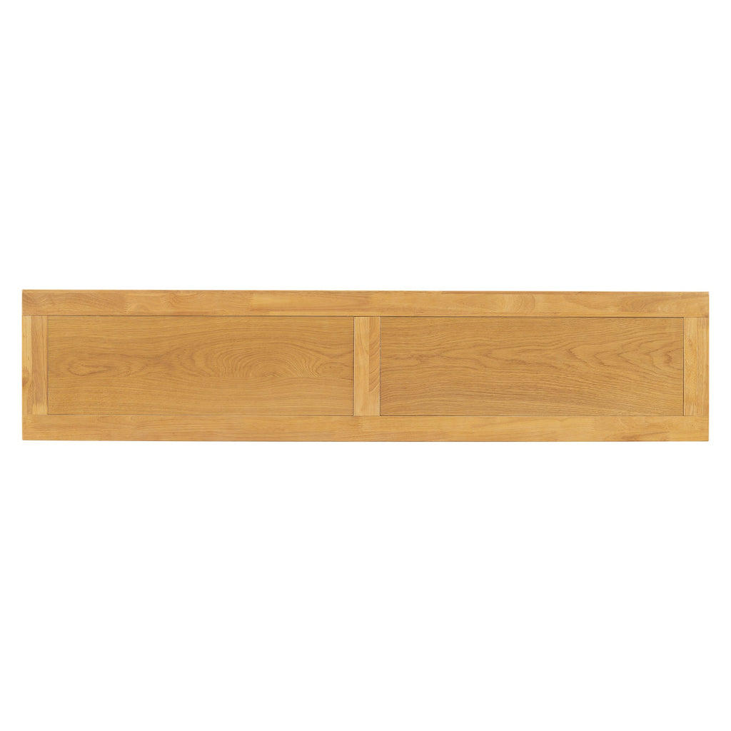 U_STYLE Vintage Sofa Table Console Table with Luxurious Pine Veneer and Elegance Vase-Leg Design,for Living Room Study room Entryway Bedroom