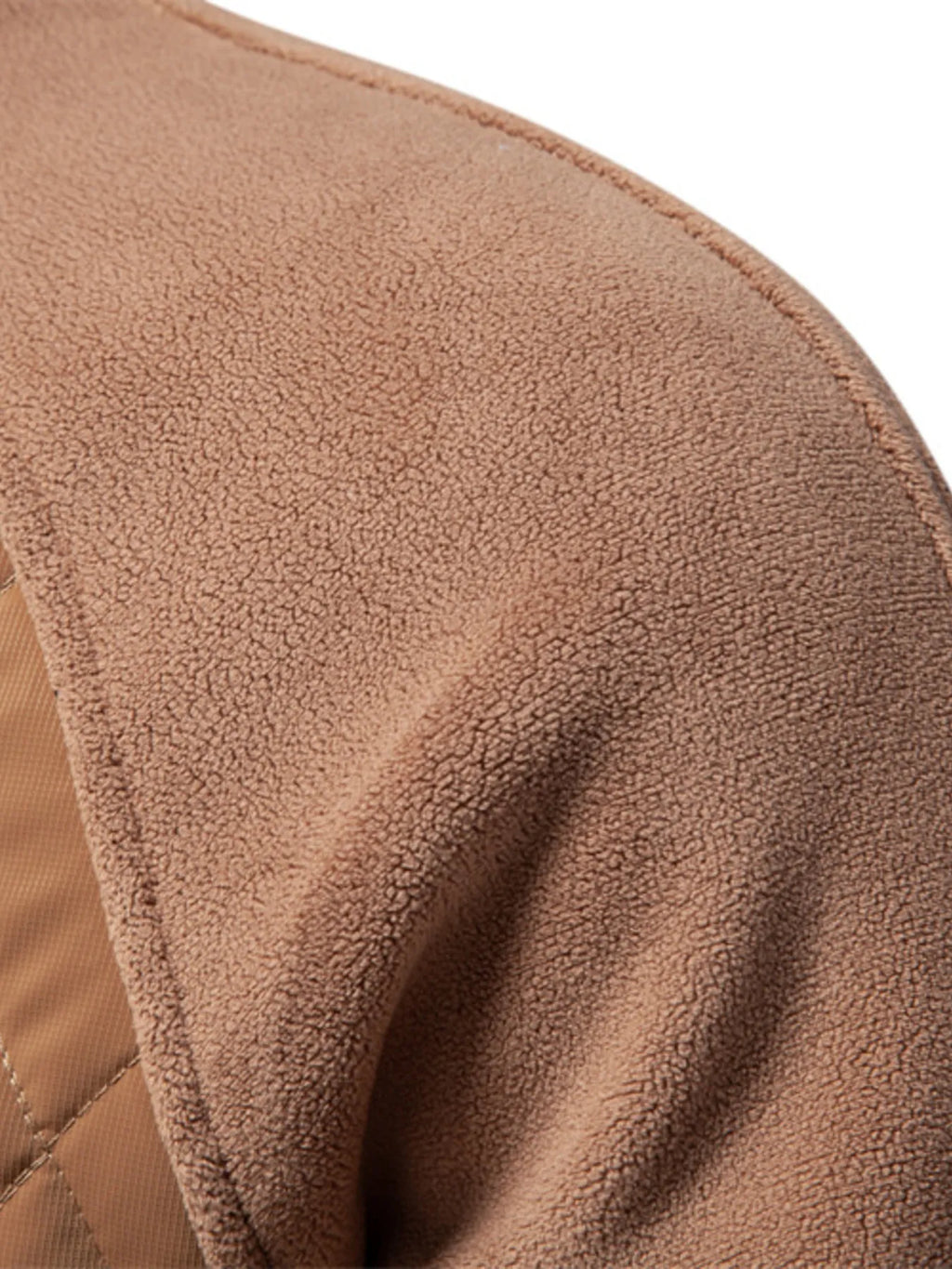 Quilted Snap Down Long Sleeve Jacket