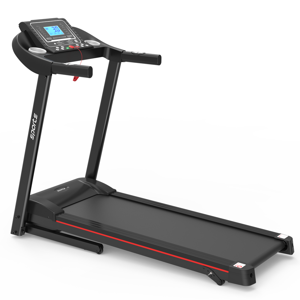 Fitshow App Home Foldable Treadmill with Incline, Folding Treadmill for Home Workout, Electric Walking Running Treadmill Machine 5' LCD Screen 250 LB Capacity Bluetooth Music
