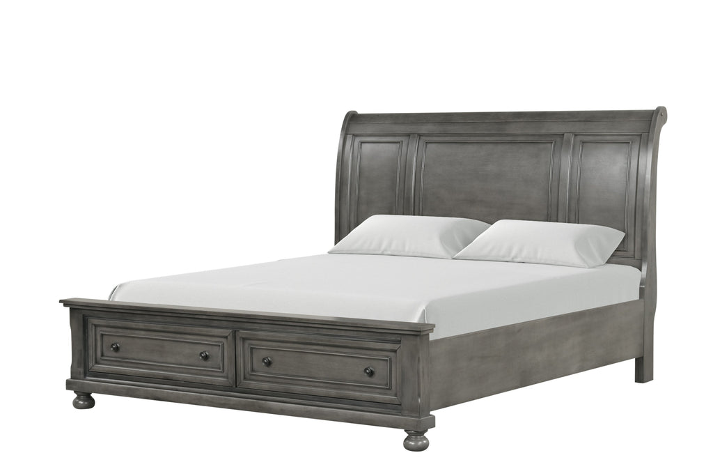 Meade G8905A-FB Full Bed (  Boxes) , Gray