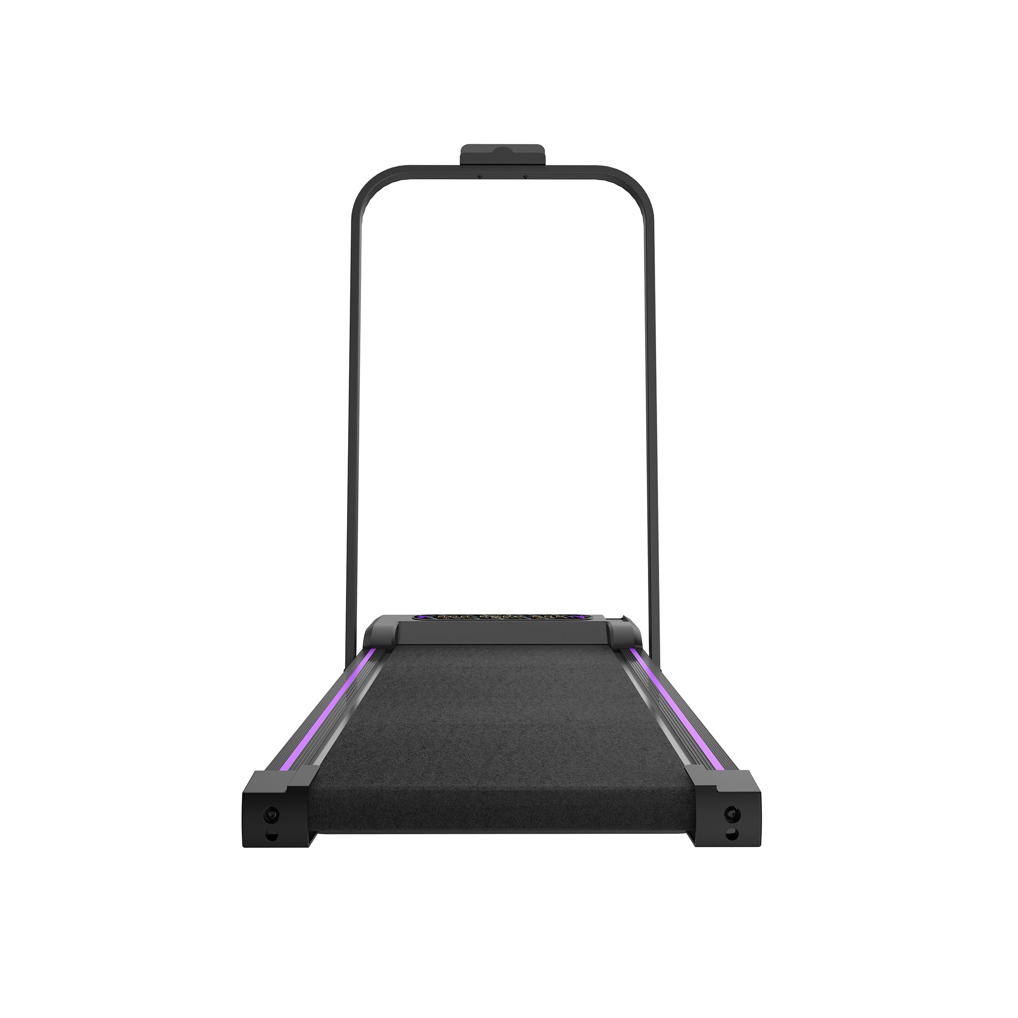 Under Desk Treadmill, Walking Pad, 2 in 1 Portable Treadmill with Handle Remote Control LED Display, Walking Jogging Machine for Home Office Use Black