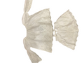 Jo Milano Floral White Ruffle Set