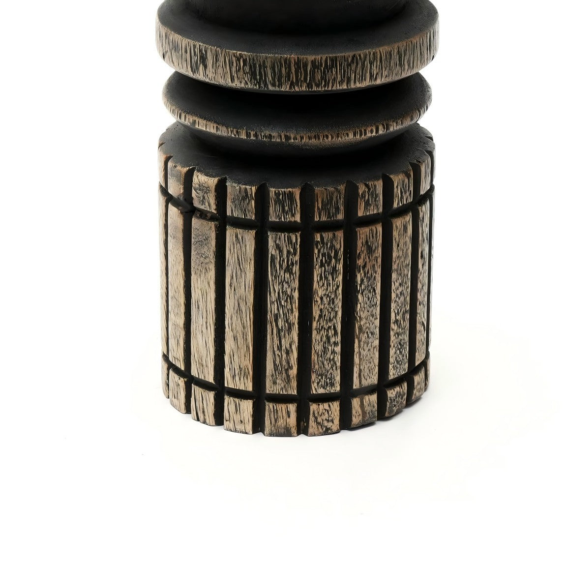 Decorative Wooden Centerpiece Candle Holder- 4x11'– Elegant Candle Stand for Any Occasion