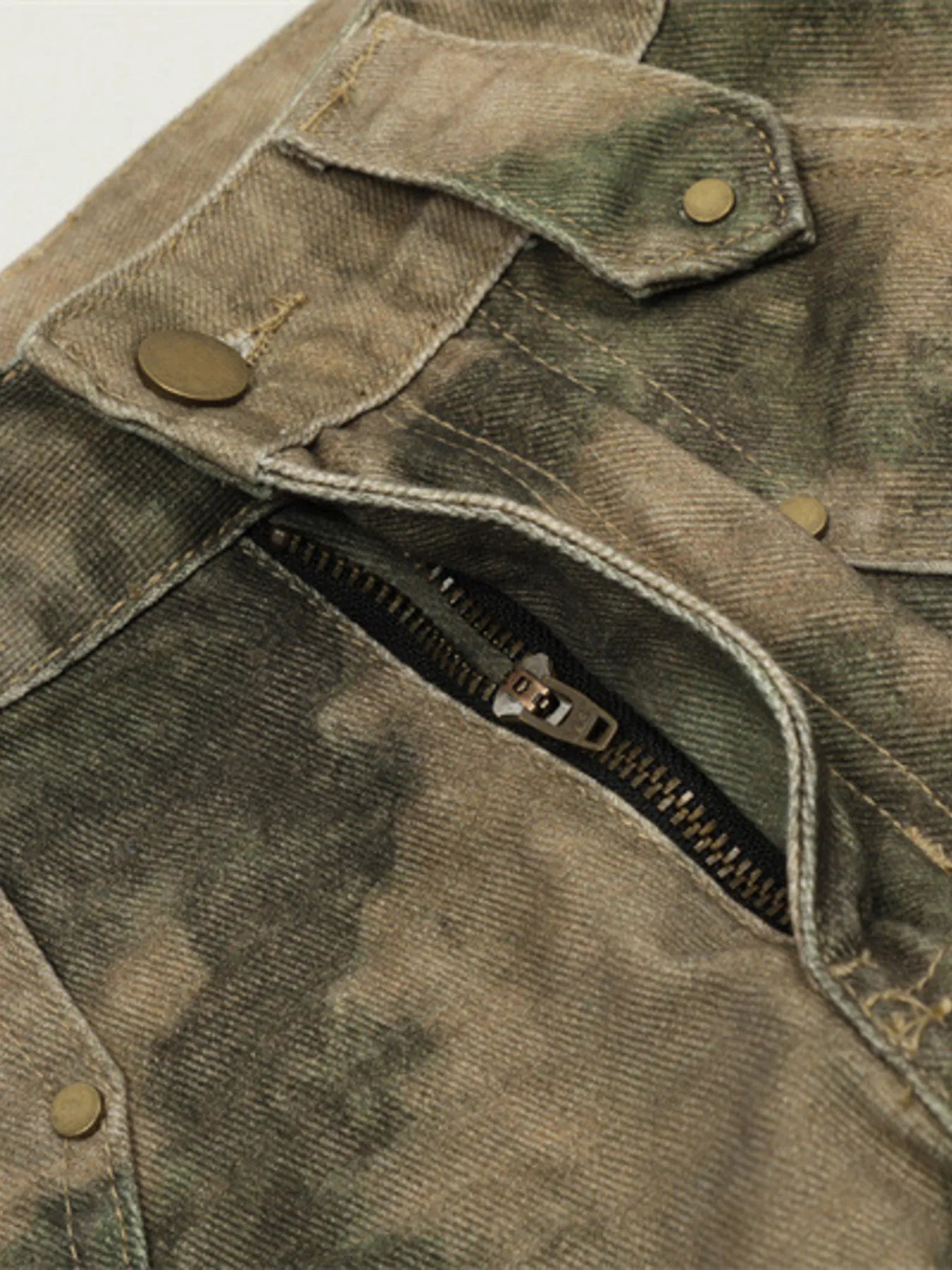 Camouflage Wide Leg Pants