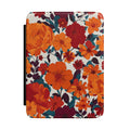 Orange Marigold Kindle Paperwhite Case | Retro Fall Floral E-Reader Cover