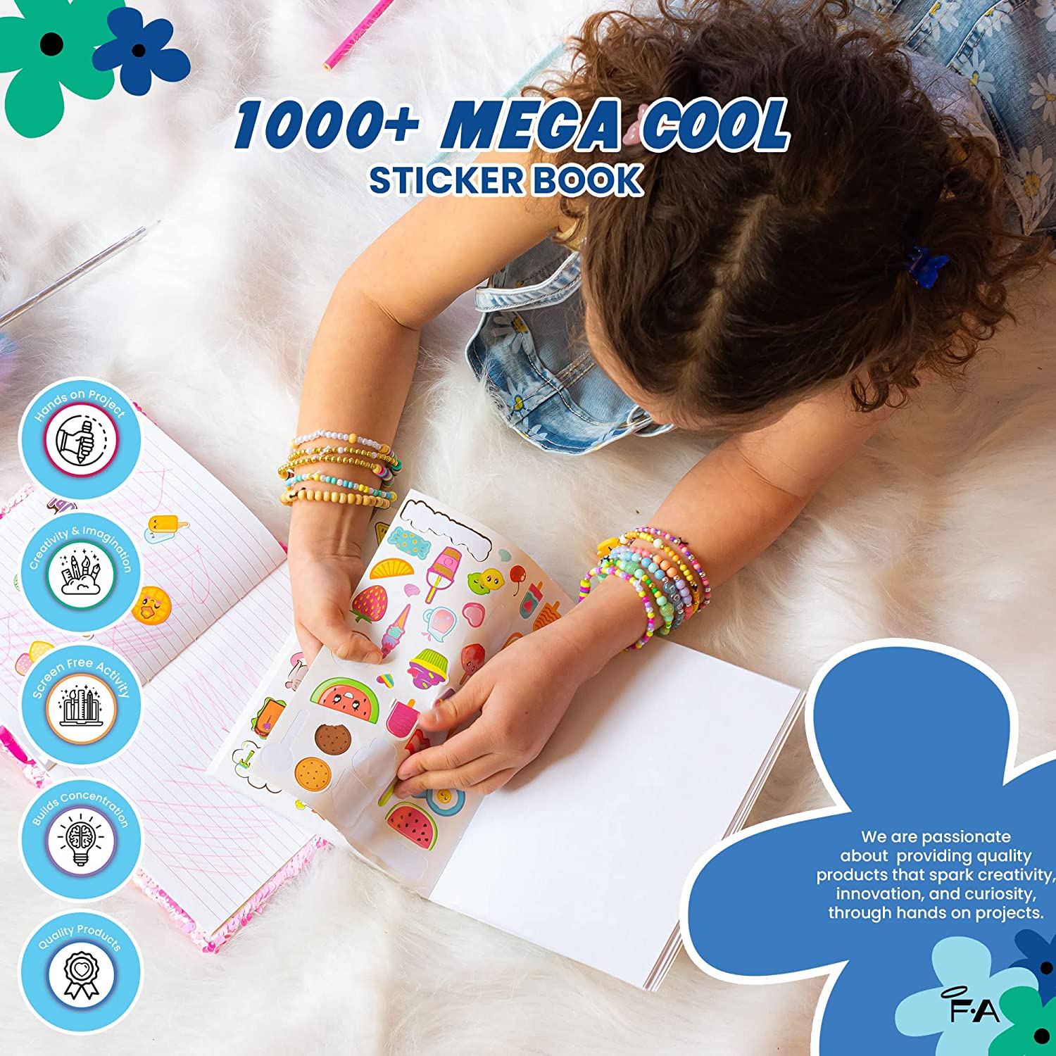 Fashion Angels 1000+ Mega Cool Stickers - Series 8
