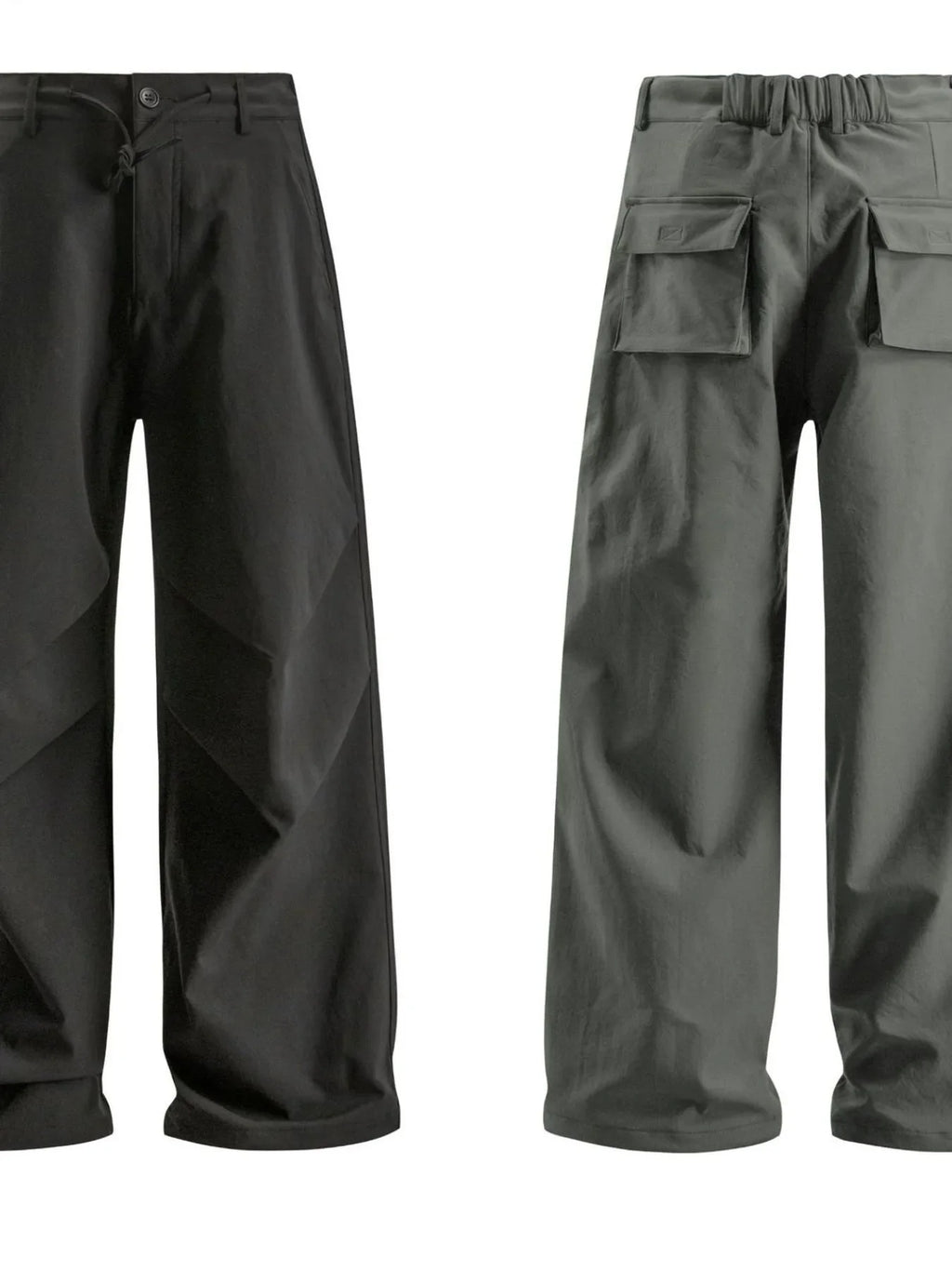 Wide Leg Relaxed Fit Casual Pants