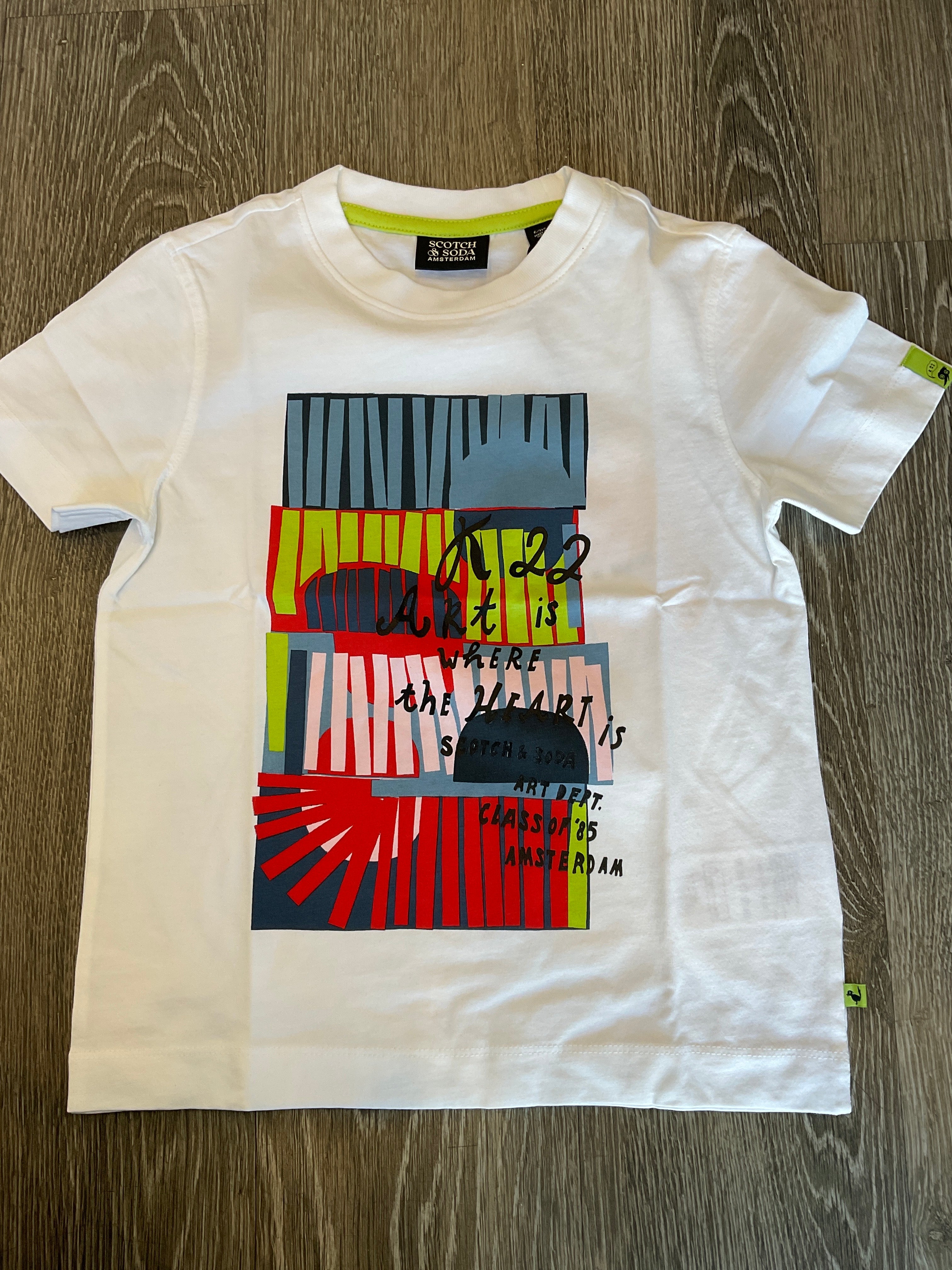 Scotch and Soda - Relaxed Fit Artwork T-shirt