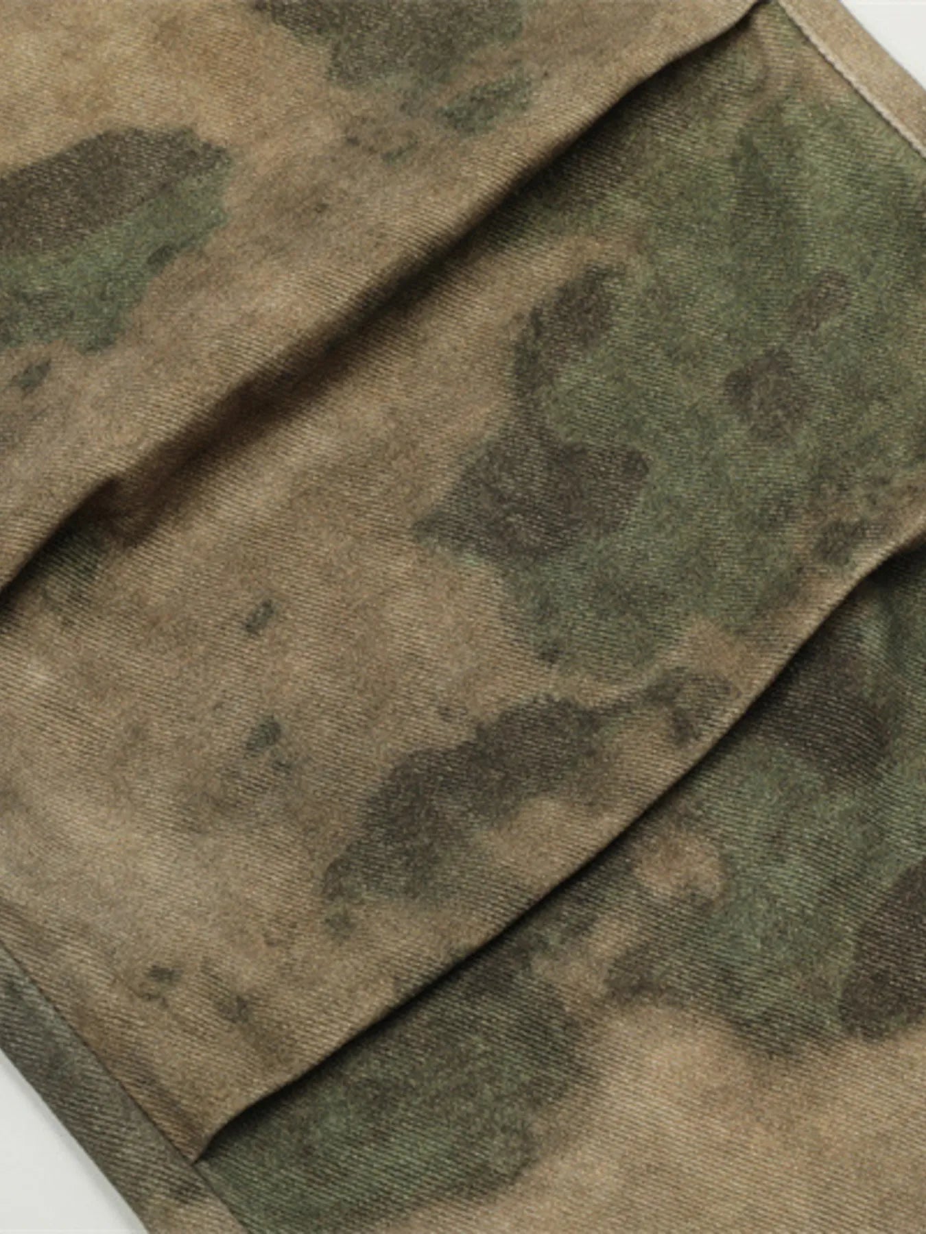 Camouflage Wide Leg Pants