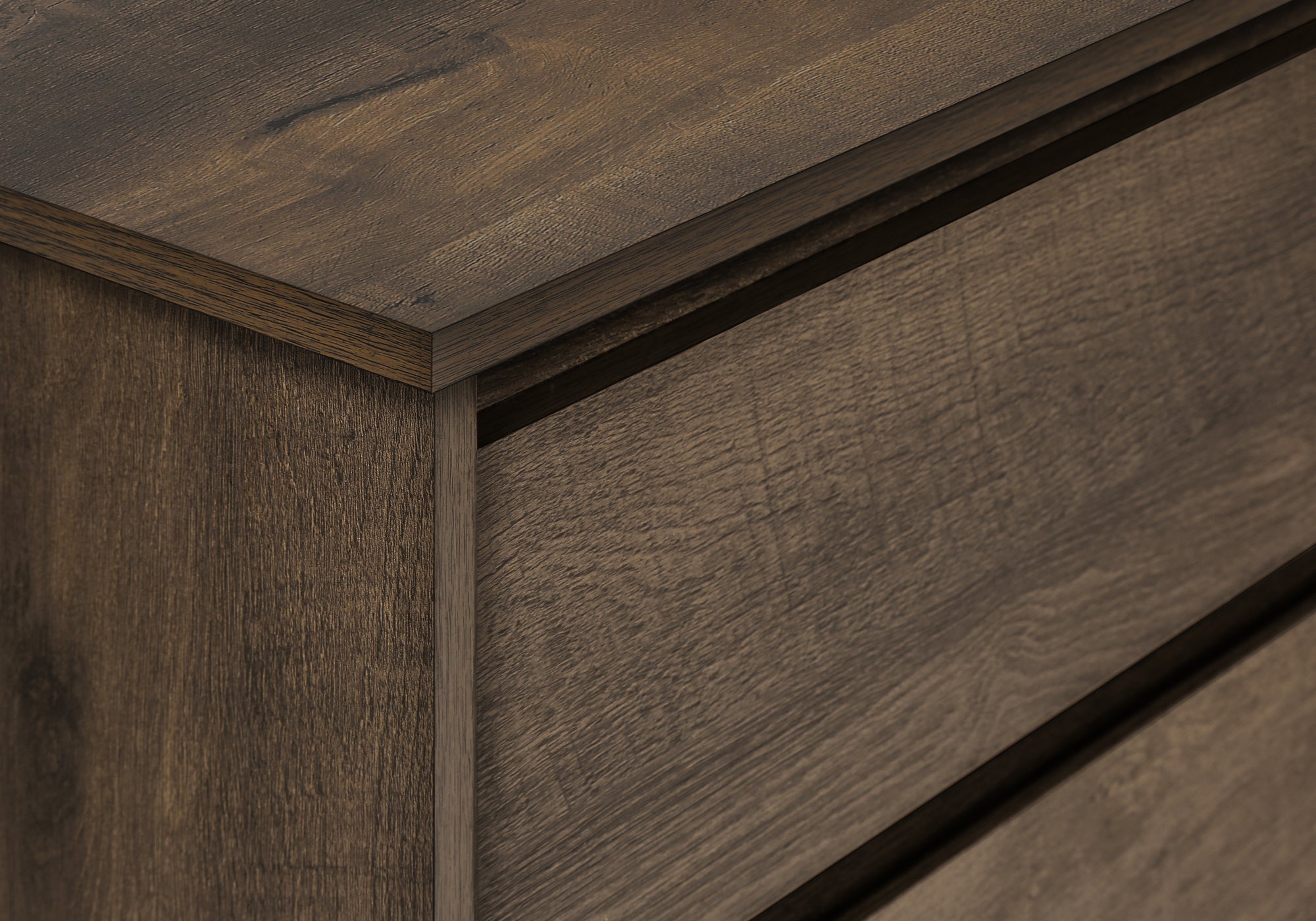 Tv Stand, 72 Inch, Console, Media Entertainment Center, Storage Drawers, Storage Cabinet, Brown Laminate, Transitional