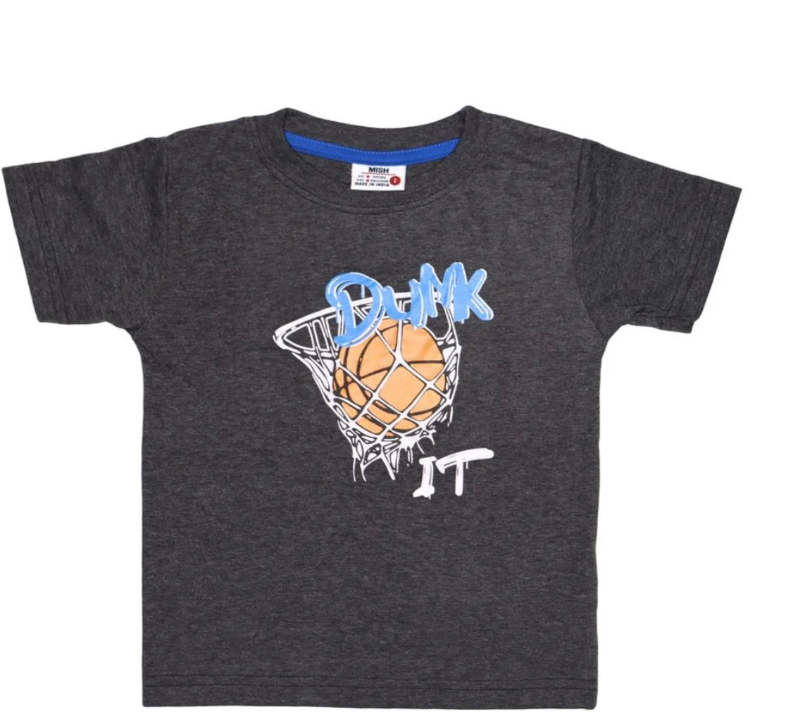 MISH - Kids Dunk It Short Sleeve Tee