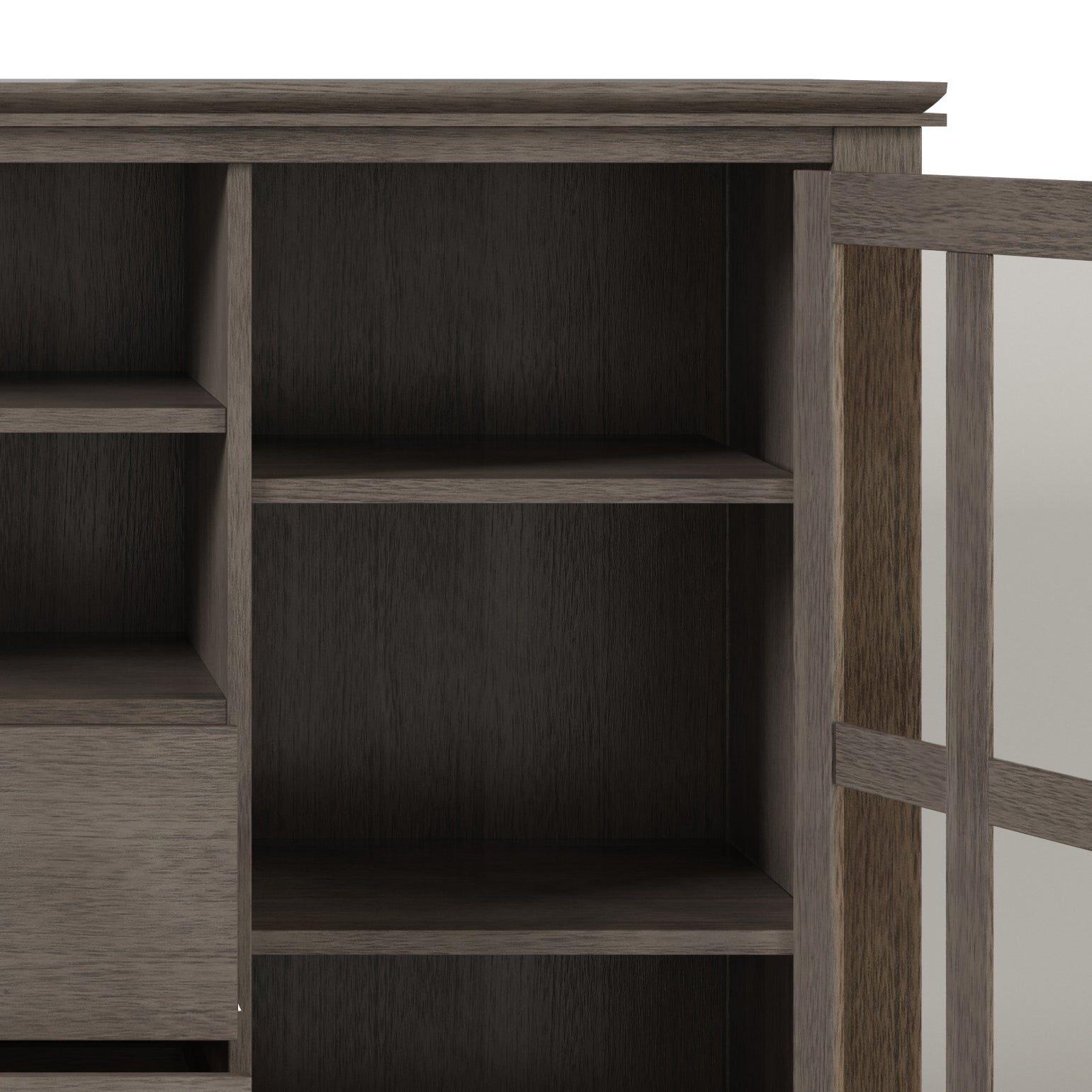 Artisan - Tall TV Media Stand - Farmhouse Grey