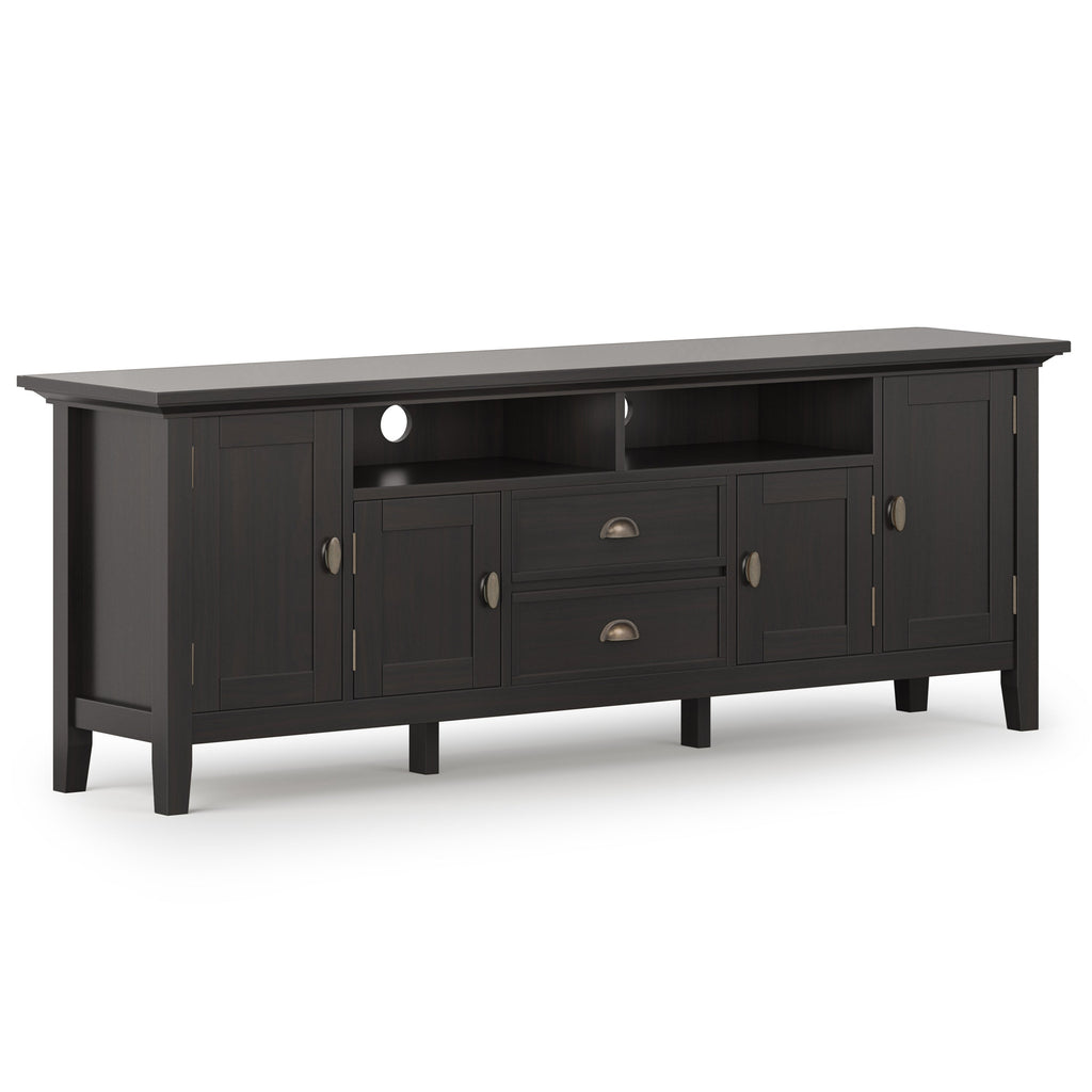 Redmond - 72' TV Media Stand - Hickory Brown