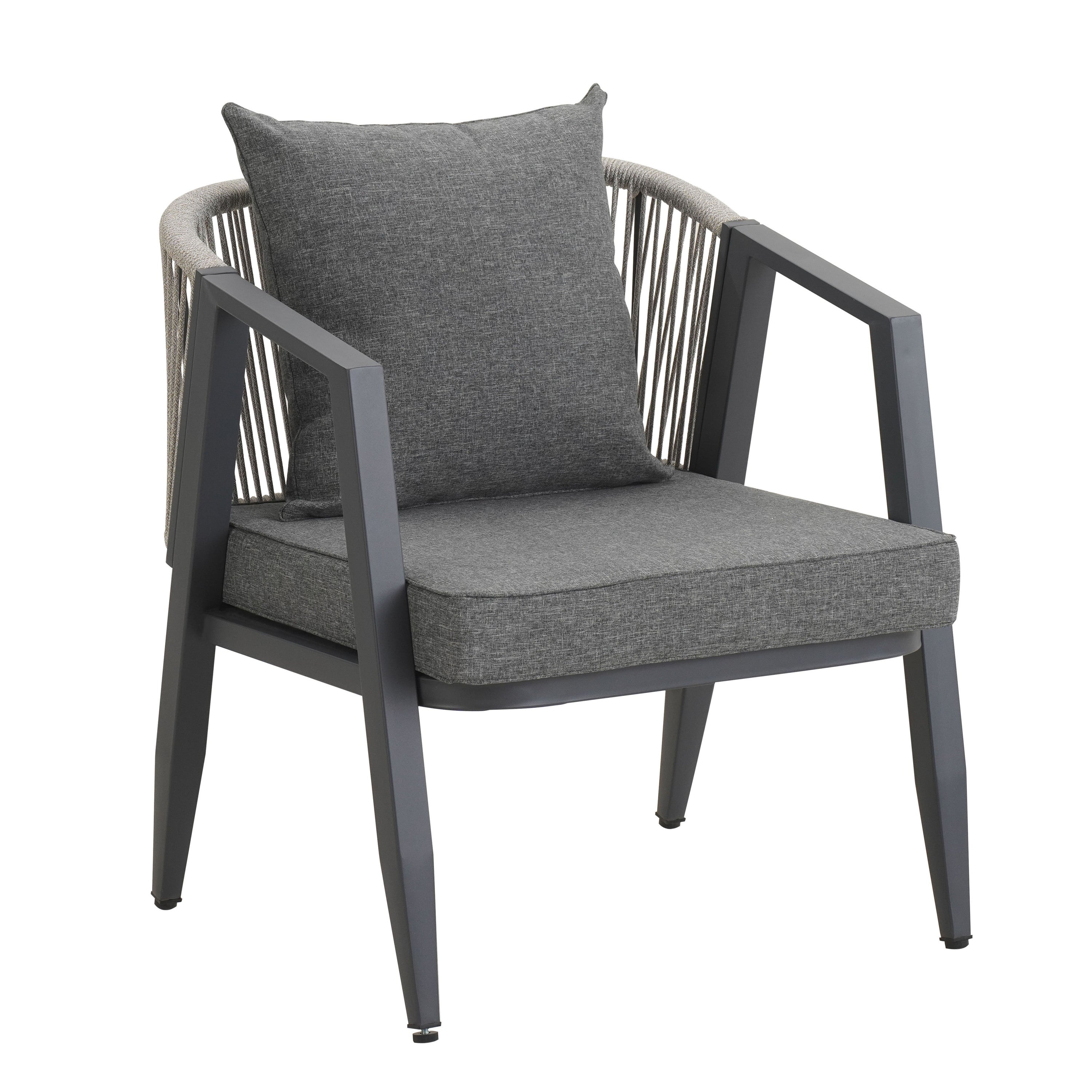 U_STYLE Durable and Comfortable Outdoor Seating Set,Suitable for Patios, Lawns, and Poolsides