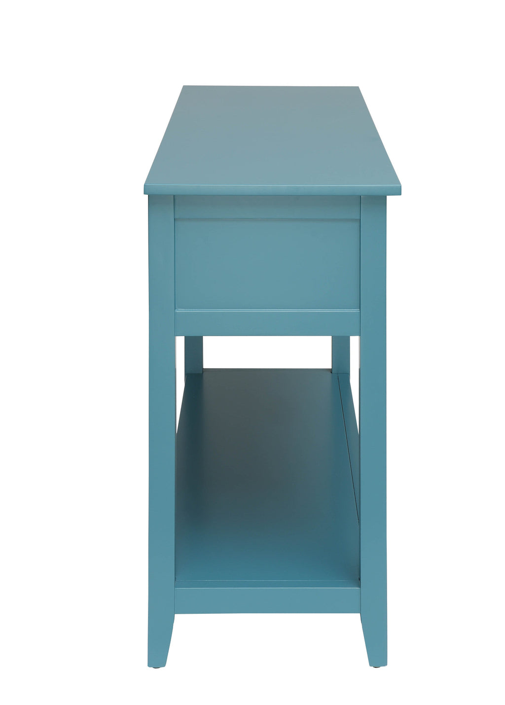 Flavius Teal Finish Console Table