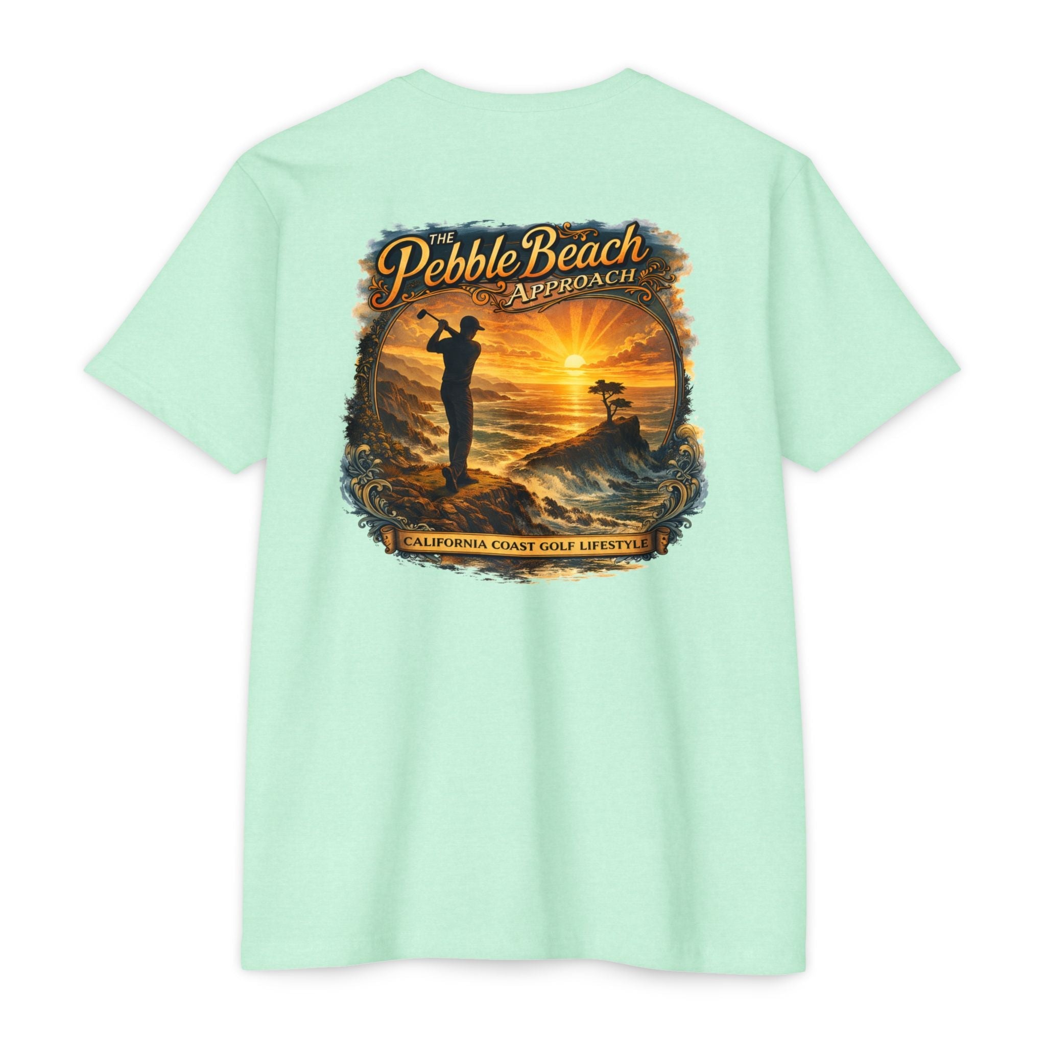 Pebble Beach Approach T-Shirt — California Coast Golf Lifestyle