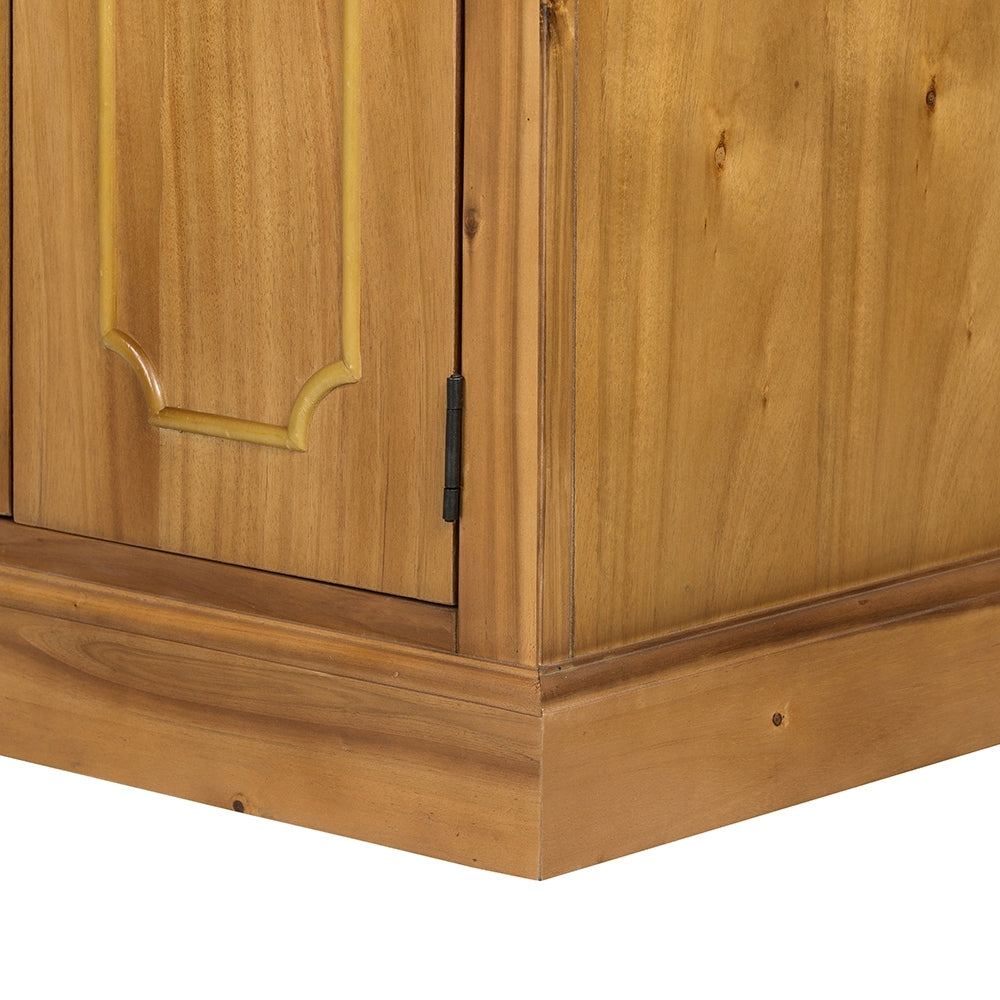 53x19x83" Cabinet Brown