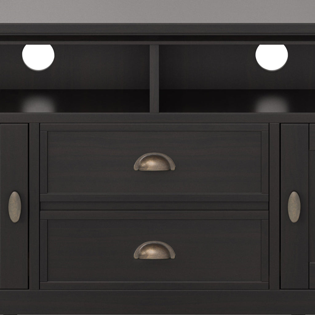 Redmond - 72' TV Media Stand - Hickory Brown