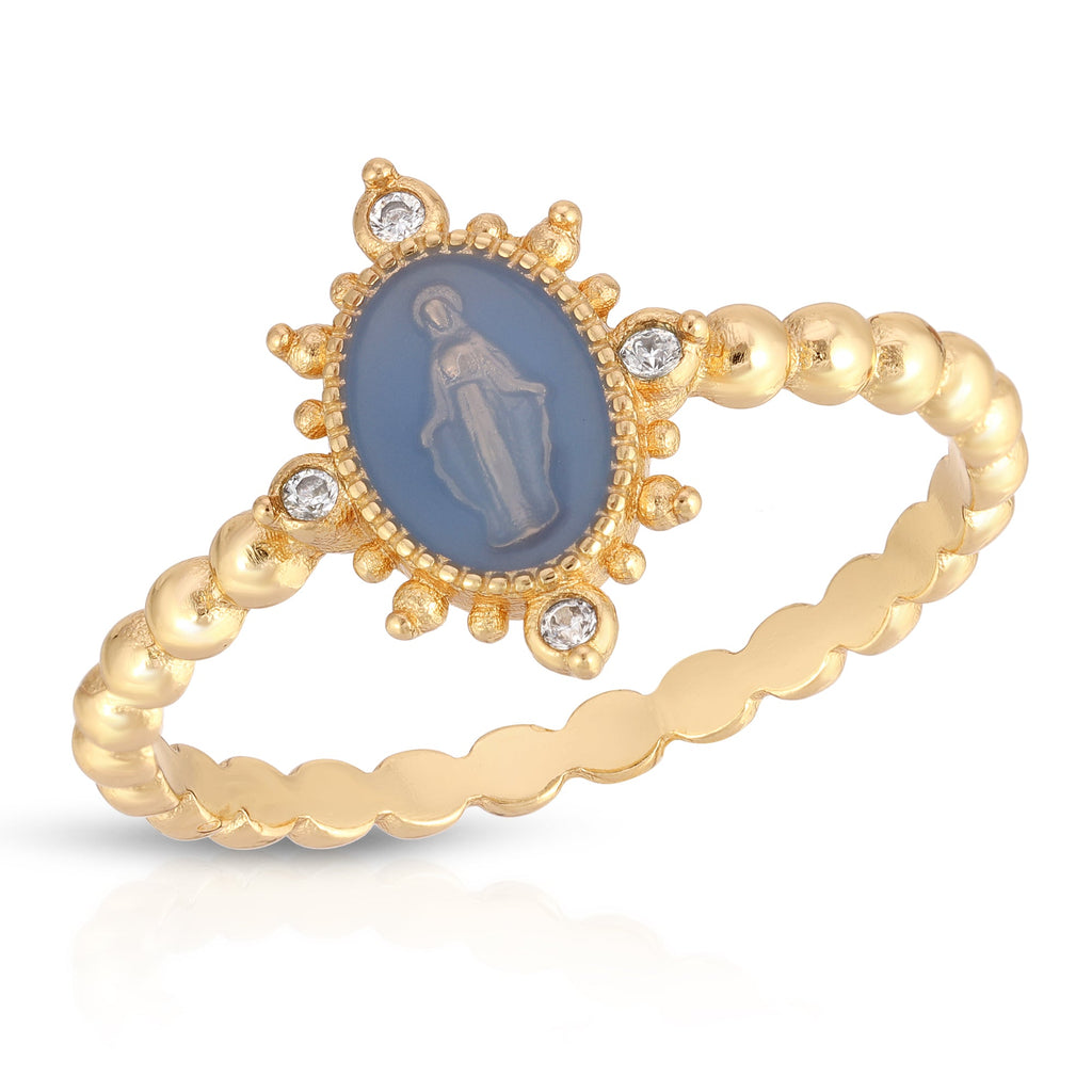 Lady Lourdes Ring - French Blue